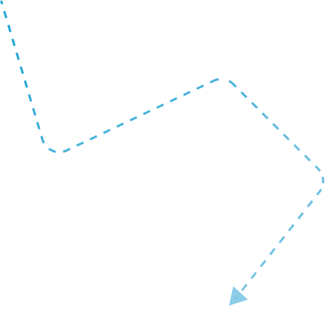 Arrow to next section