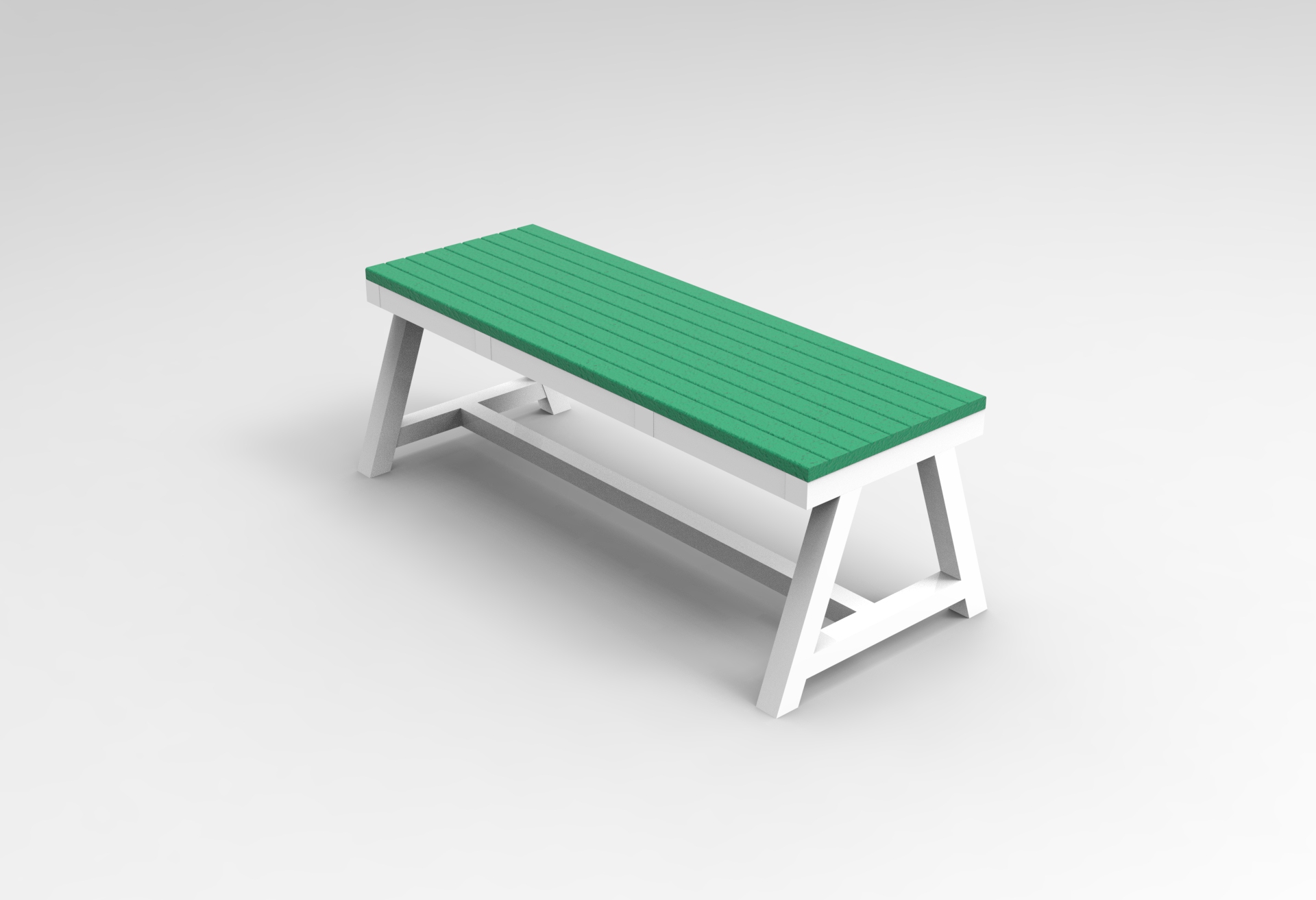 Beach Table in green