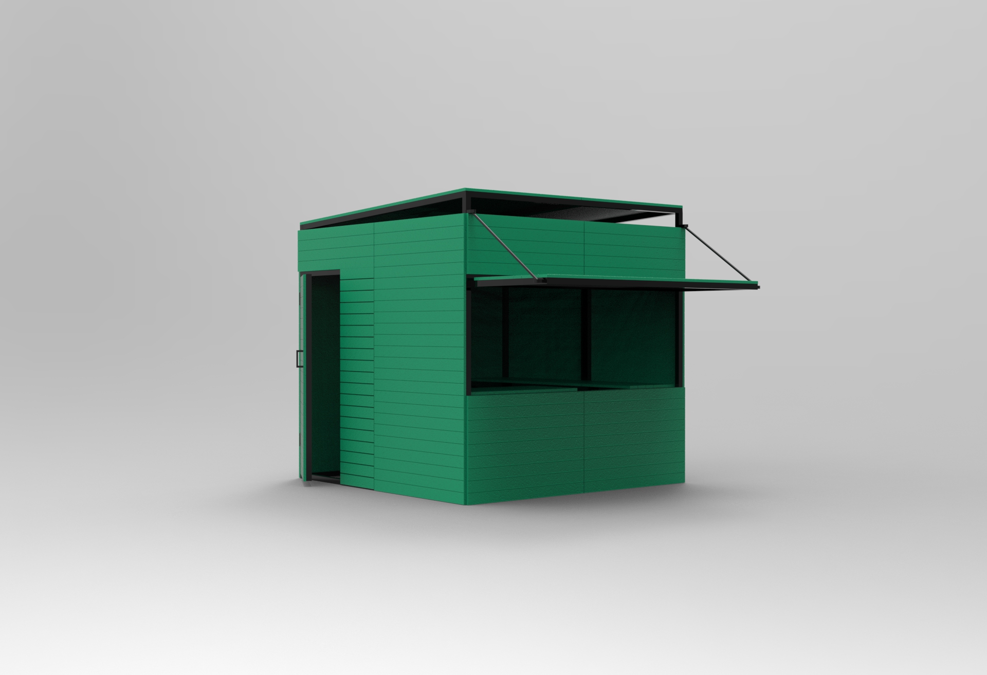 Kiosk 2.0 in green