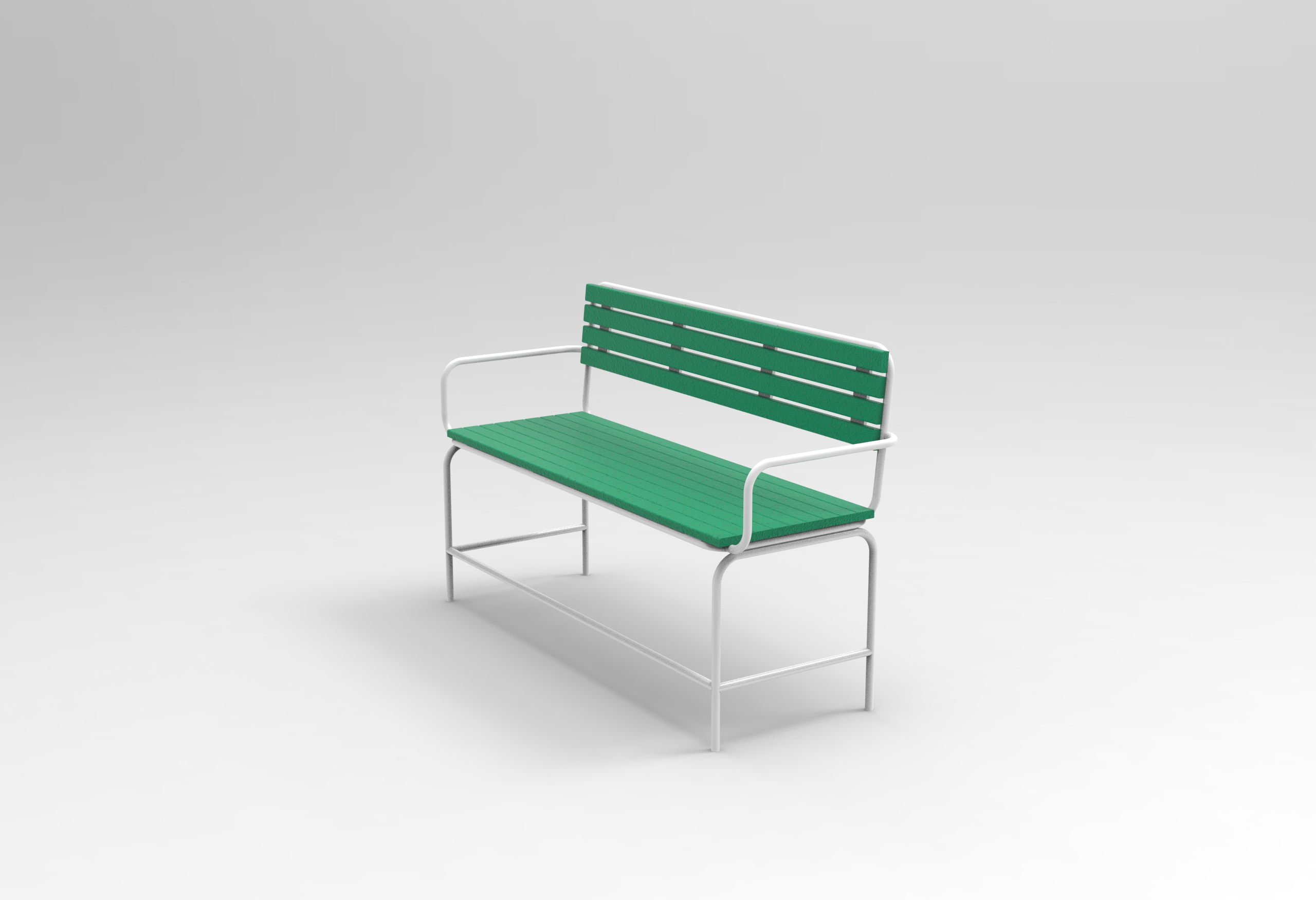 Private Bench in green