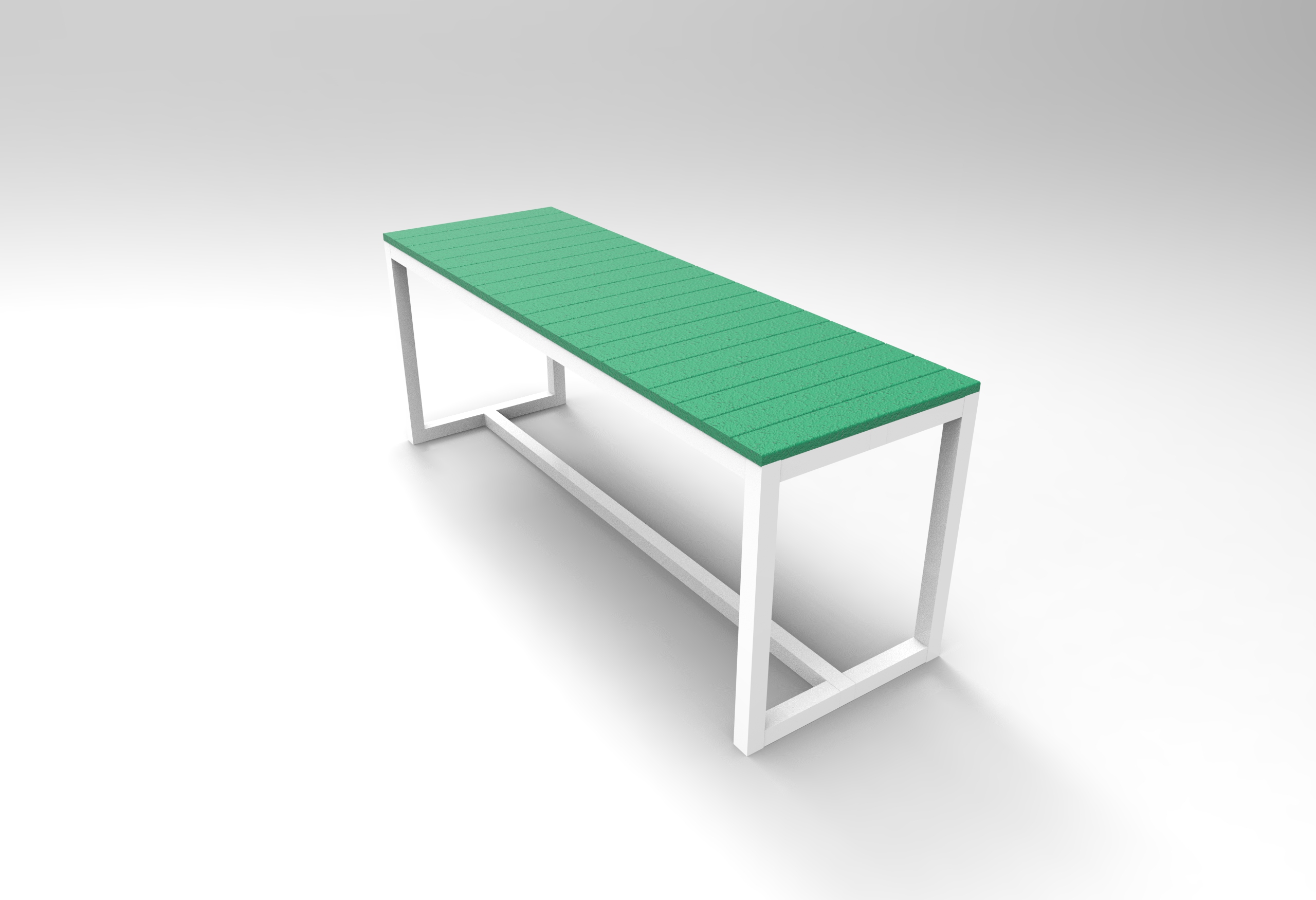 Public table 2 in green